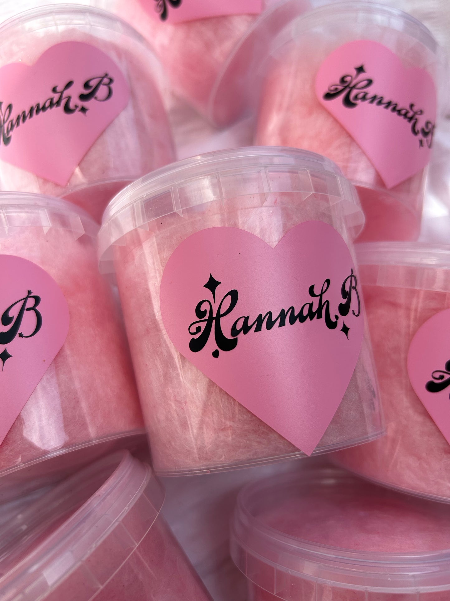 BRANDED CANDYFLOSS TUB