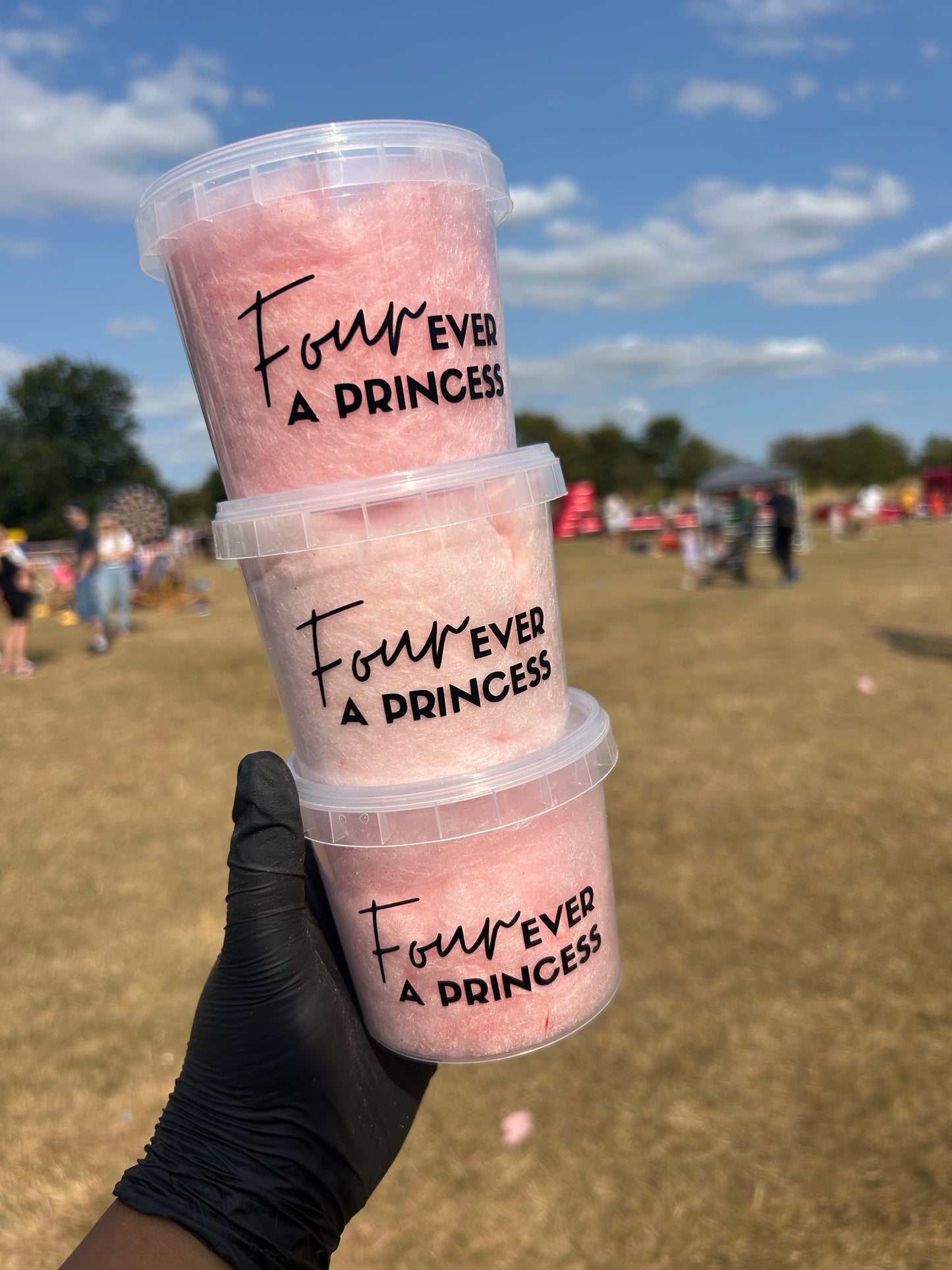 BRANDED CANDYFLOSS TUB